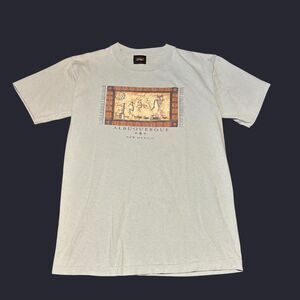 The Prairie Mountains Single Stitched 90s Albuquerque Native American Y2K TShirt